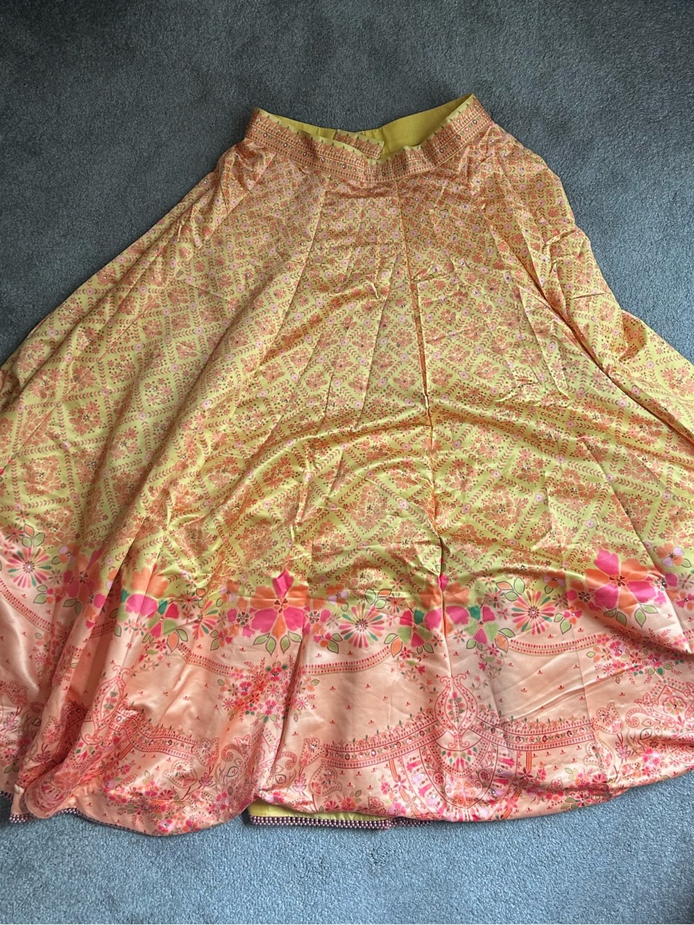 Embroidered Lehenga Set - Picture 6 of 8